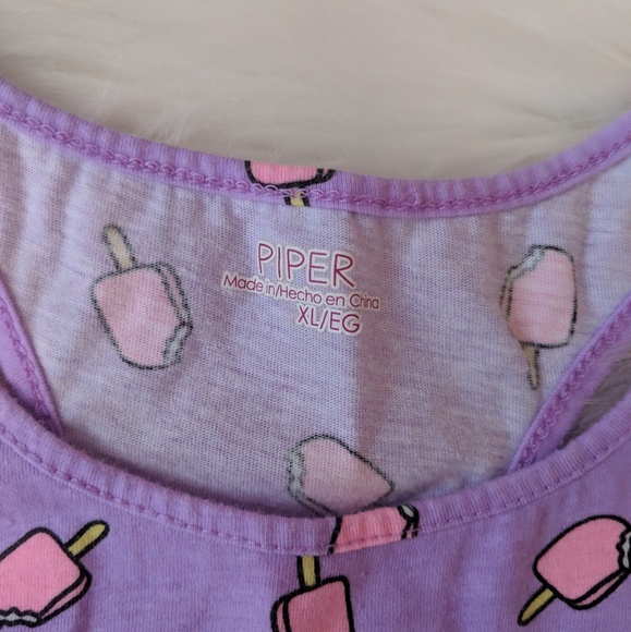 Piper | purple popsicle sleeveless sun dress - Picture 2 of 8